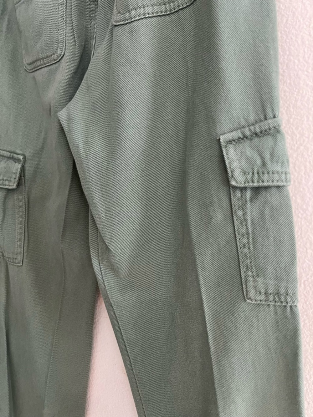 Light Blue and Olive Green Jogger Pants Duo - Picture 15 of 15
